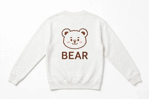 Felpa orso carino kawaii - orso,