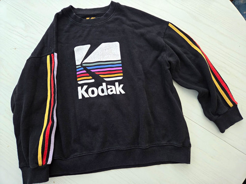 Felpa nera kodak - nera, x